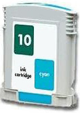 HP No 10 Cyan Ink Cartridge C4841A 28ml Remanufactured SELECT YOUR OWN COLOURS - Free UK Delivery